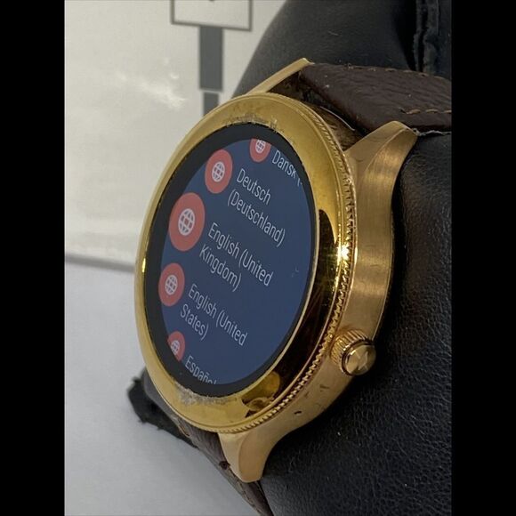 Fossil Gen 3 Authentic Genuine Smart Watch Custom Band FTW6000 CR462 - Picture 4 of 12